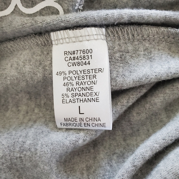 Chaser Weekend Graphic Print Rainbow Stripe Jogger Sweatpants NWT Size Large - Picture 8 of 9